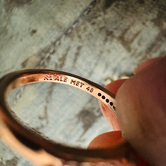 pandora Rose Gold Bow Ring size 48 - Picture 3 of 7